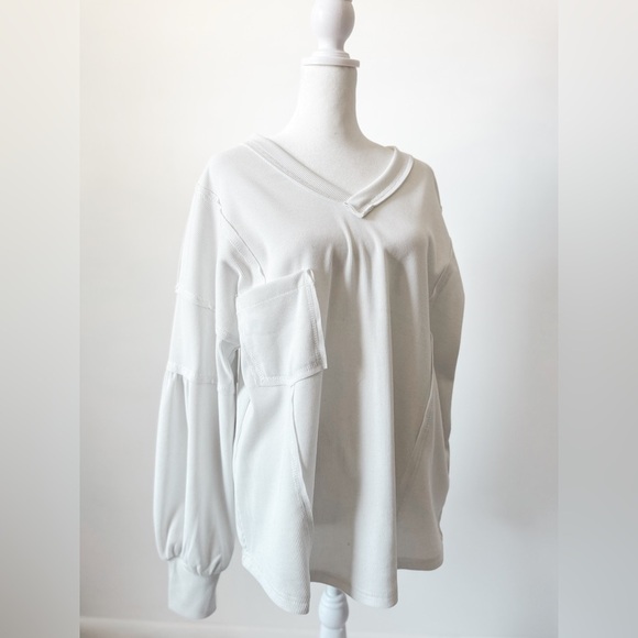 BTFBM White Long Sleeve Top - Picture 7 of 13